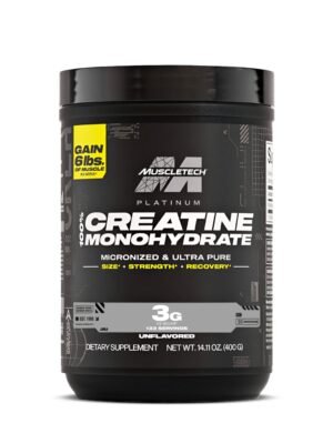PLATINUM 100% CREATINE – MuscleTech