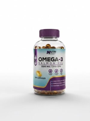 Omega-3 1500 mg (DHA + EPA) – Nutri Body – 120 Cápsulas